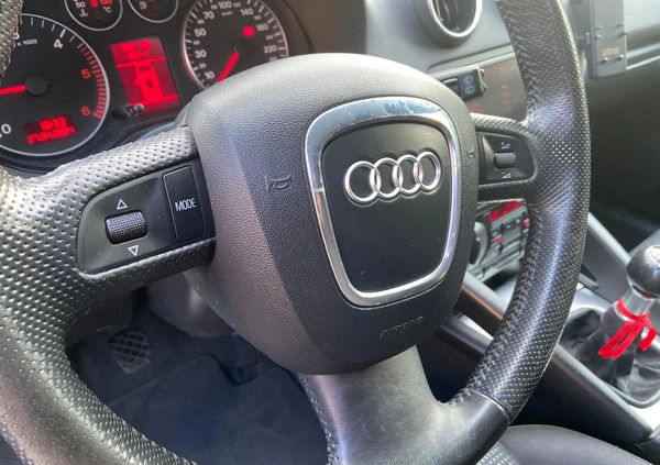 Audi A3 cena 17500 przebieg: 267000, rok produkcji 2007 z Dobrzyca małe 137